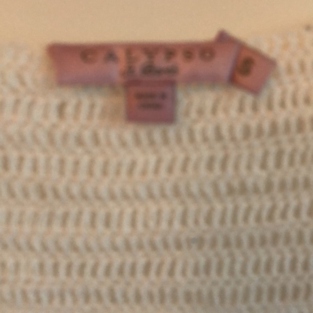 Calypso St Barth Open Knit Tunic - image 2